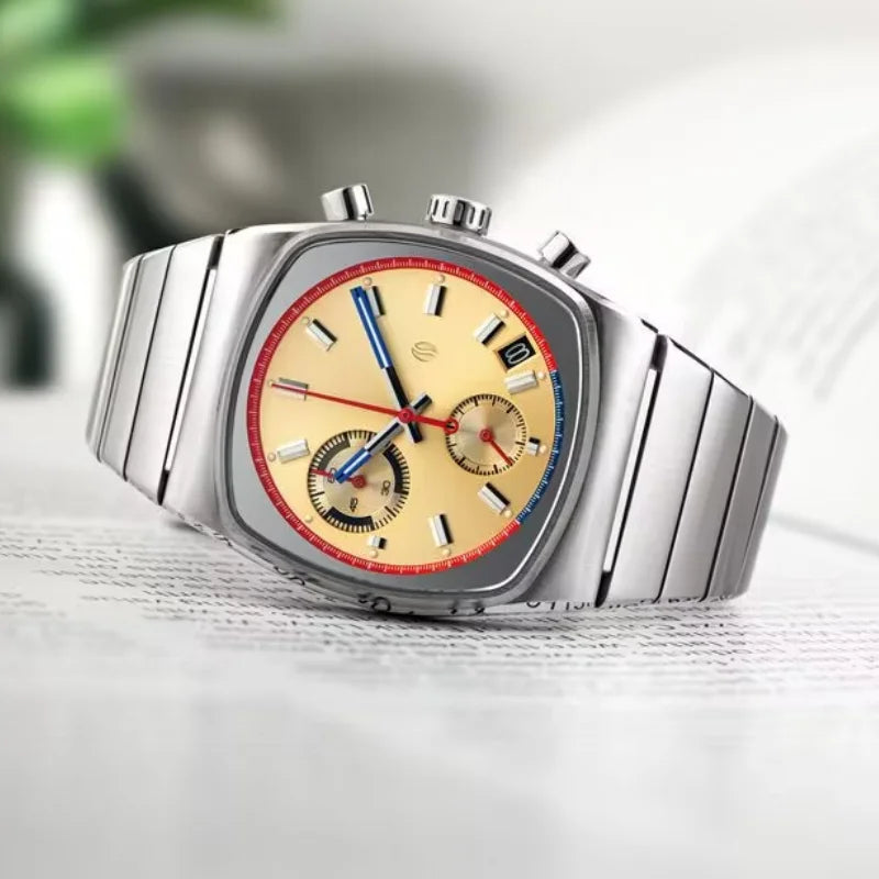 CILOA 2025 Square Watch Men's Fashion Trend Light Luxury Brand Authentic Premium Men's Sports High end Men's Watch