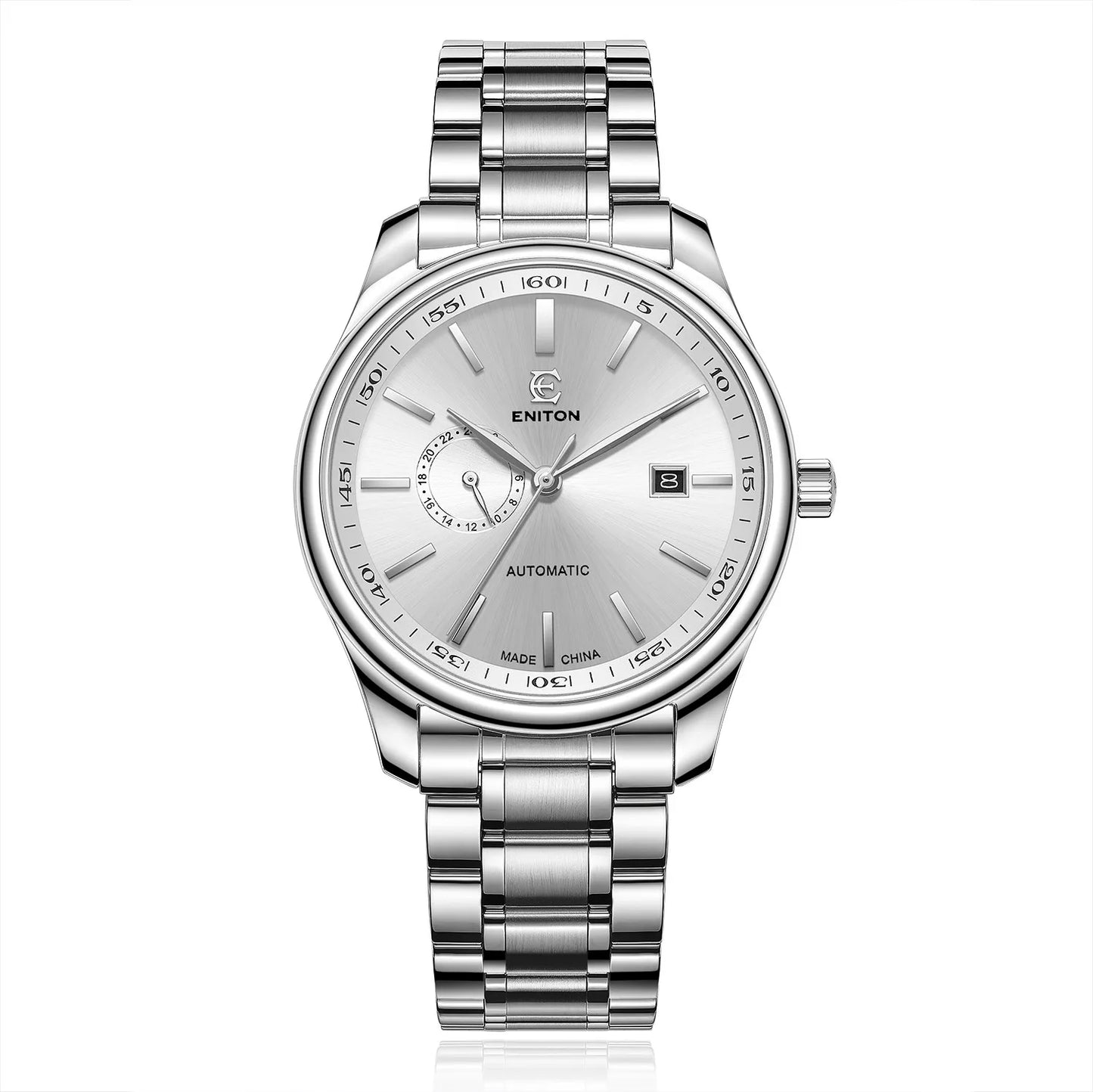 ENITON 41mm Watches male 8217 Movement Men's Watch Business luxury watches man Fashion mens watch mechanical Watches for men
