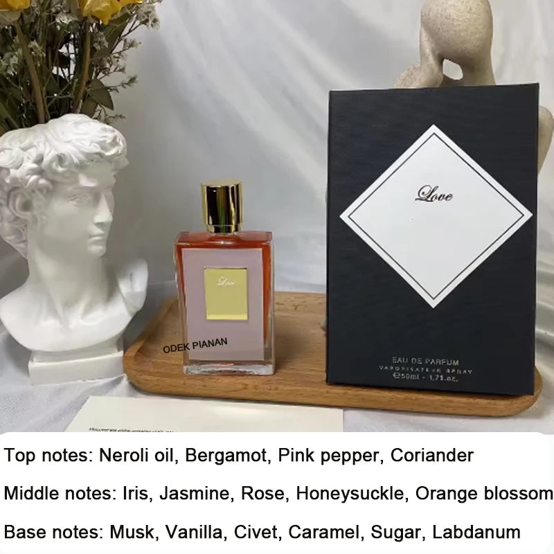 50ml Brand Love Don't Be Shy Women Perfume Long Lasting Atomizer Sexy Lady Fragrance Wood Colognes Men's Dating Fragrance