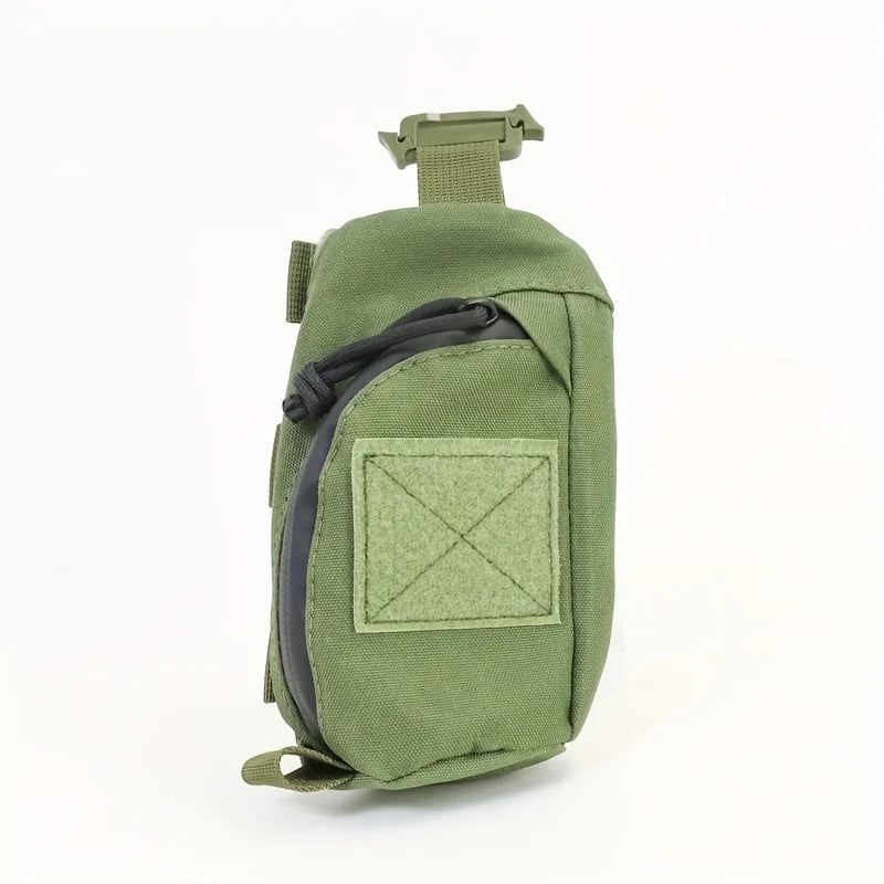 Tactical EDC Accessory Bag, Outdoor Portable Hiking Equipment, Mountaineering Mobile Phone Holster, Durable Oxford Cloth