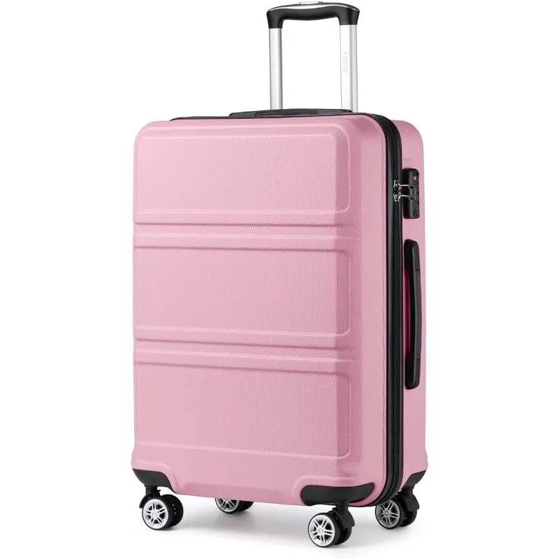 20'' Carry on Luggage Lightweight with Spinner Wheel TSA Lock Hardside Luggage Airline Approved Carry on Suitcase Turquoise