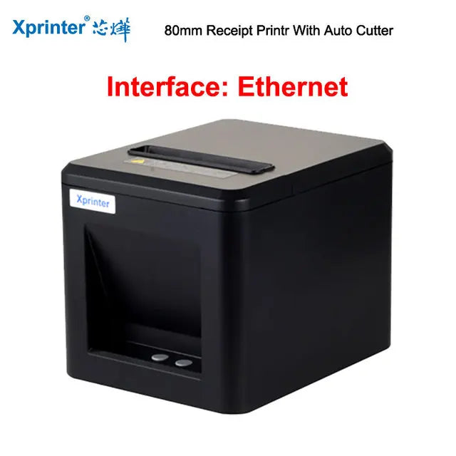 Xprinter 80mm Portable Receipt Printer Hand Printer T80A USB/USB+Lan Port Printer With Auto Cutter POS Printer Kitchen Printer