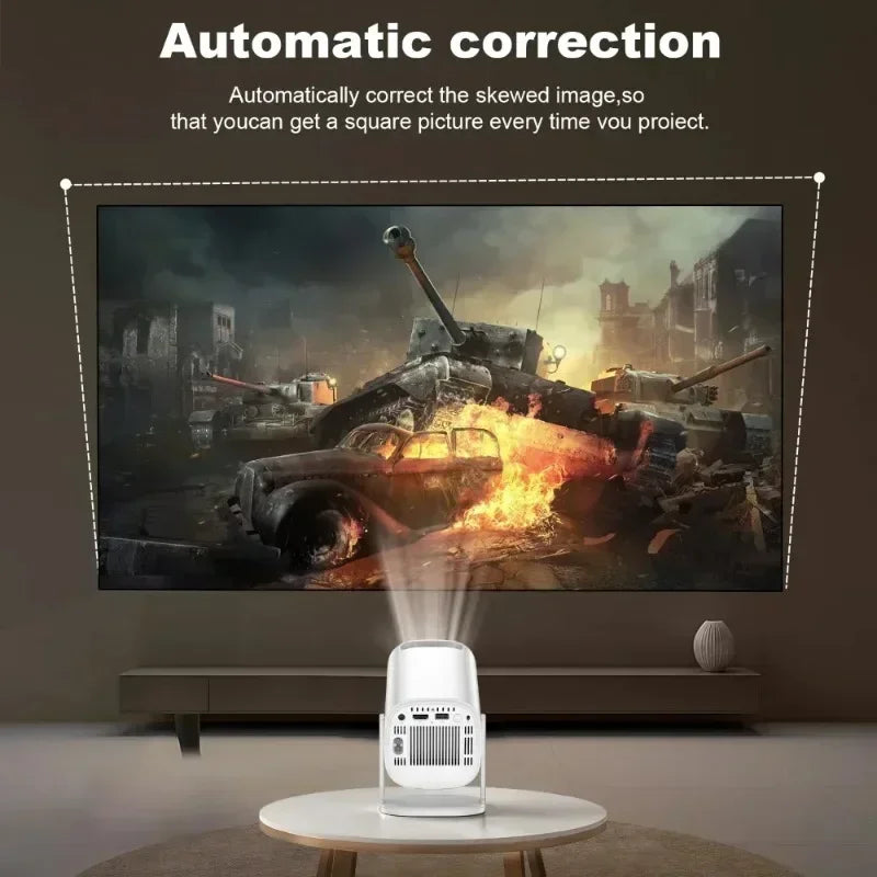 P30 Projector | Android 11 | 4K Ultra HD | 1080P Native | 5G WiFi | BT 5.0 | Portable Outdoor Cinema