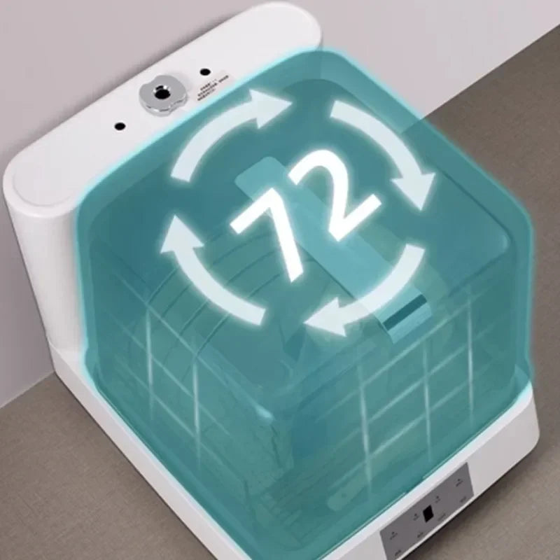 Dishwasher Household Automatic High Temperature Dishwashing Drying Disinfection Countertop Mobile Installation Table