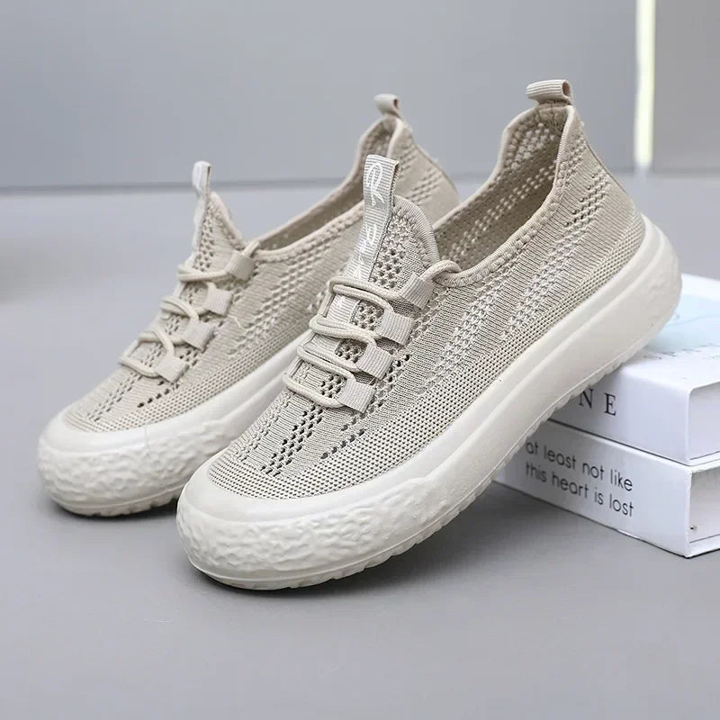 Comfort Casual Sneaker Breathable Women'S Shoes Summer 2025 Free Shipp Iing Shoes Lithe Women'S Shoes