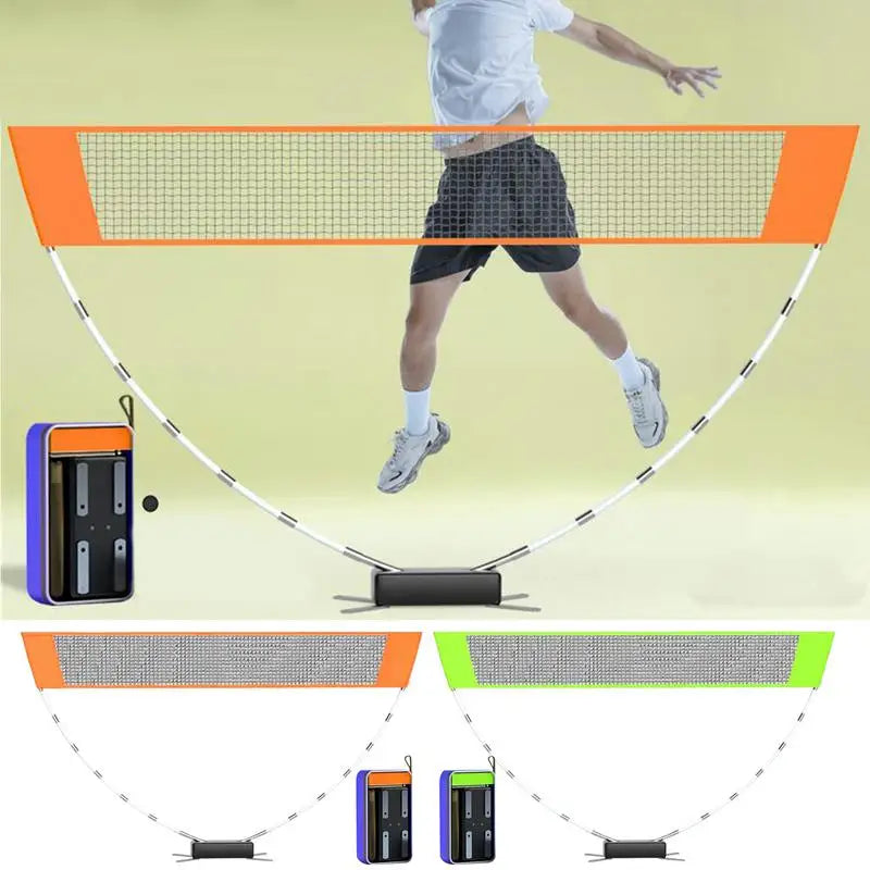 Volleyball Badminton Net Backyard Outdoor Badminton Net Sturdy Weatherproof Portable Equipment Outdoor Games Accessories For