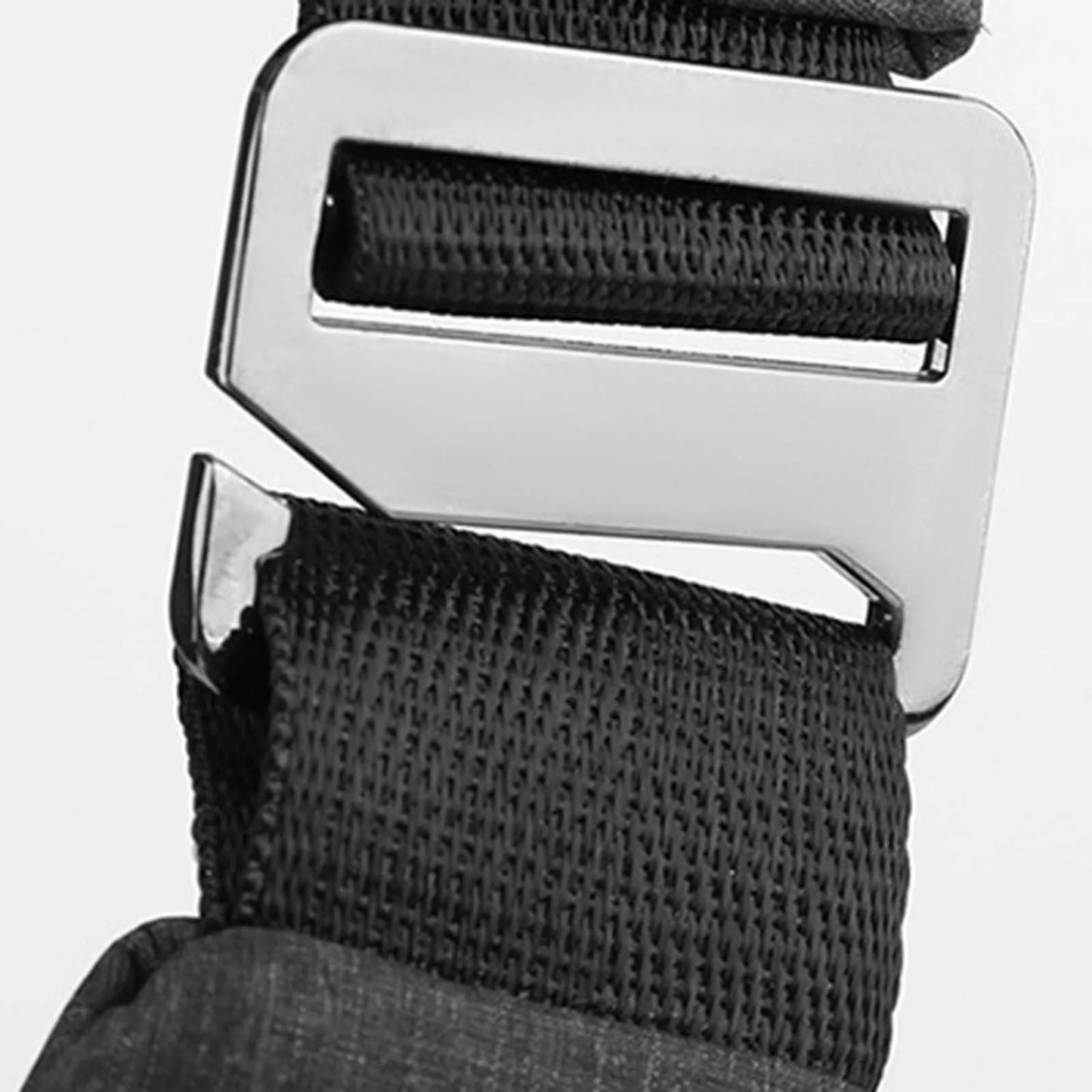 Versatile Men's Outdoor Chest Bag with Crescent Shape & Adjustable Slanted Shoulder Strap, Durable Nylon Design for Travel