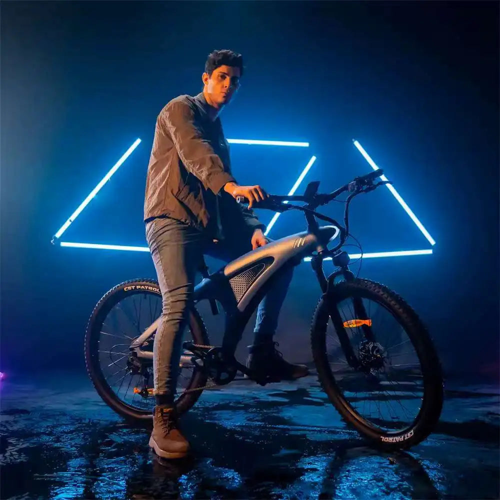 HUANCI Q5 electric bike Mountain electric e bike adults 48V 20AH Electric bike 27.5 Inch electric bikes ebike electric bicycle