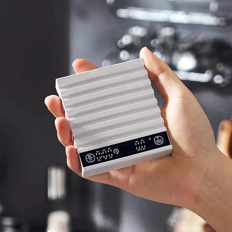 Rechargeable Coffee Electronic Scale Automatic Timing A Precision Kitchen Scale For Baking And Highly Accurate In Gram Weighing