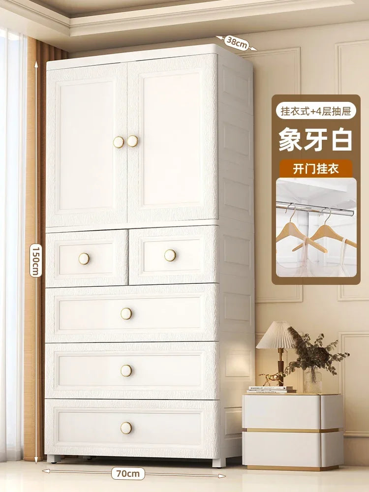 Modern Waterproof Wardrobe Bedroom Luxury Dressing Clothing Wardrobe Storage Living Room Shelf Roupeiro De Hotel Furniture
