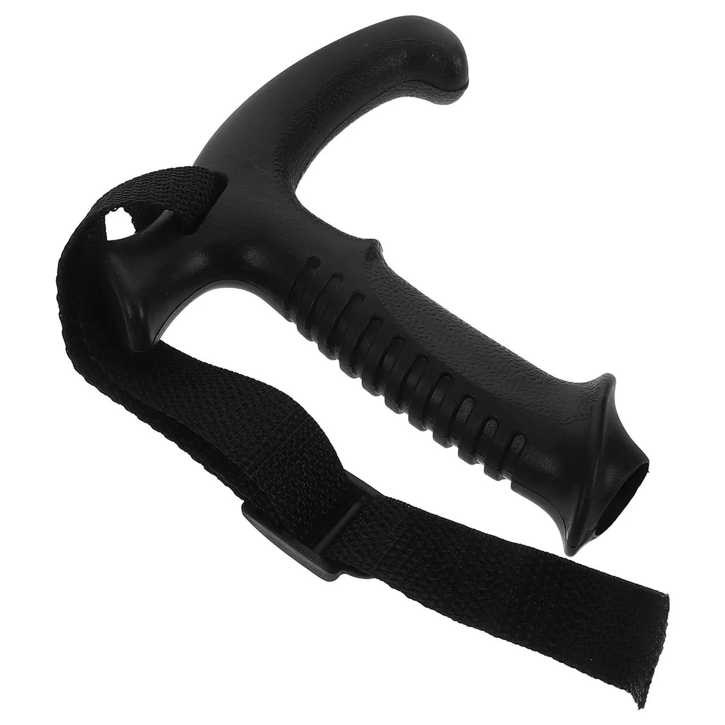Trekking Pole Handle 1PC Black T Shaped Grip Wrist Strap 20mm Diameter Compatible Models Ergonomic Stable Support Hiking Ski
