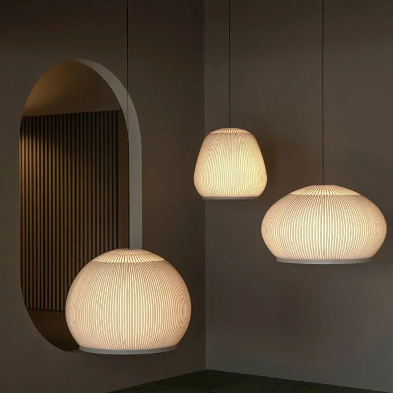 Nordic Line Chandelier Acrylic Kitchen Island Living Dining Room Bedroom Pendant Lamp Home Decor Indoor Luster Lighting Fixture