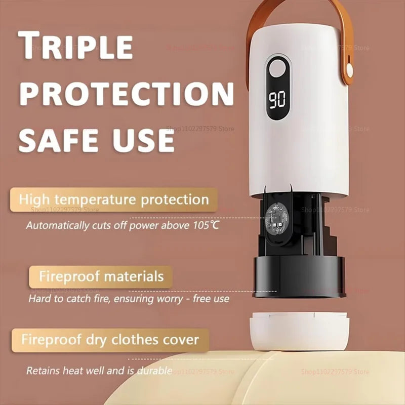 Electric Clothes Dryer Foldable Clothes Dryer for Light Clothes Underwear Baby Clothes for Apartments Travel Dorm RV