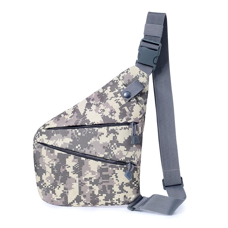 Holster Men's Left Right Nylon Shoulder Bag Anti-theft Bag Chest Bag Hunting Multifunctional Concealed Tactical Storage Gun Bag