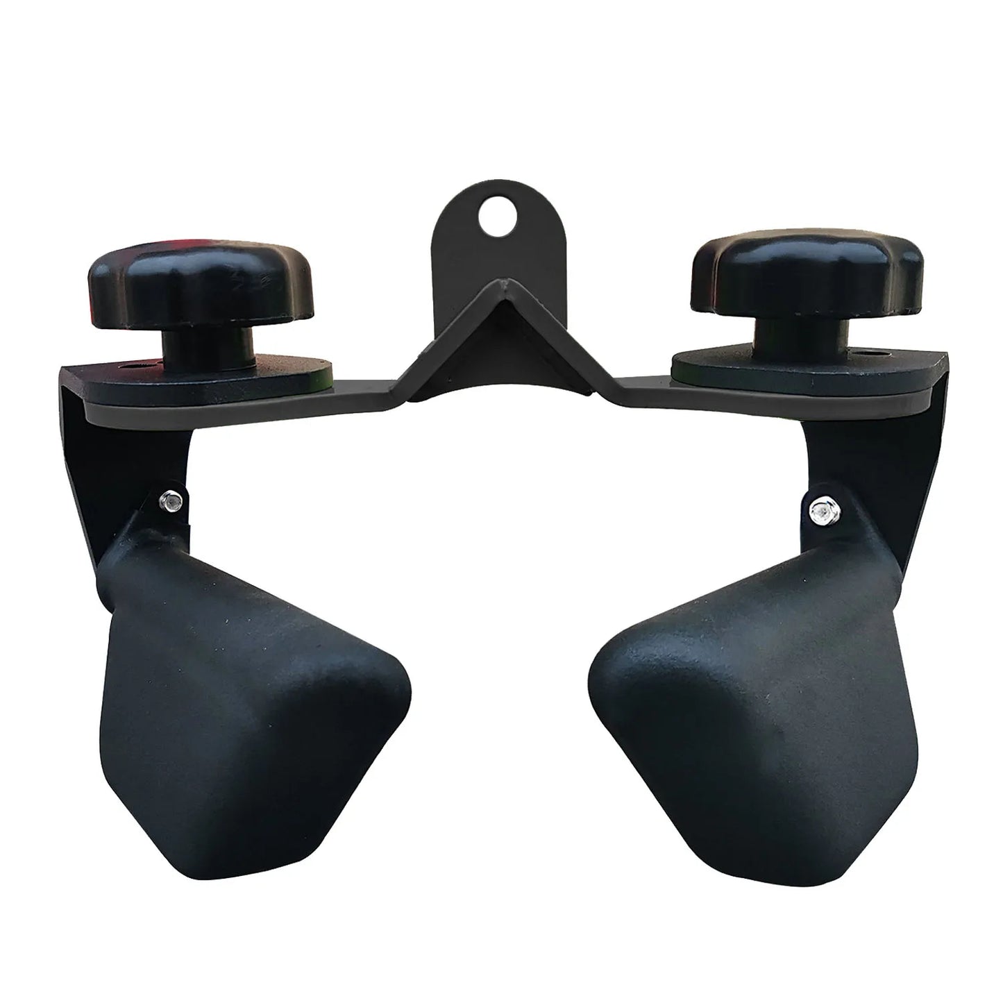 Adjustable Lat Pull down Bar, Cable Machine Attachments for Gym, Home Gym Fitness T-bar Row Pulldown Attachments, Wide Grip