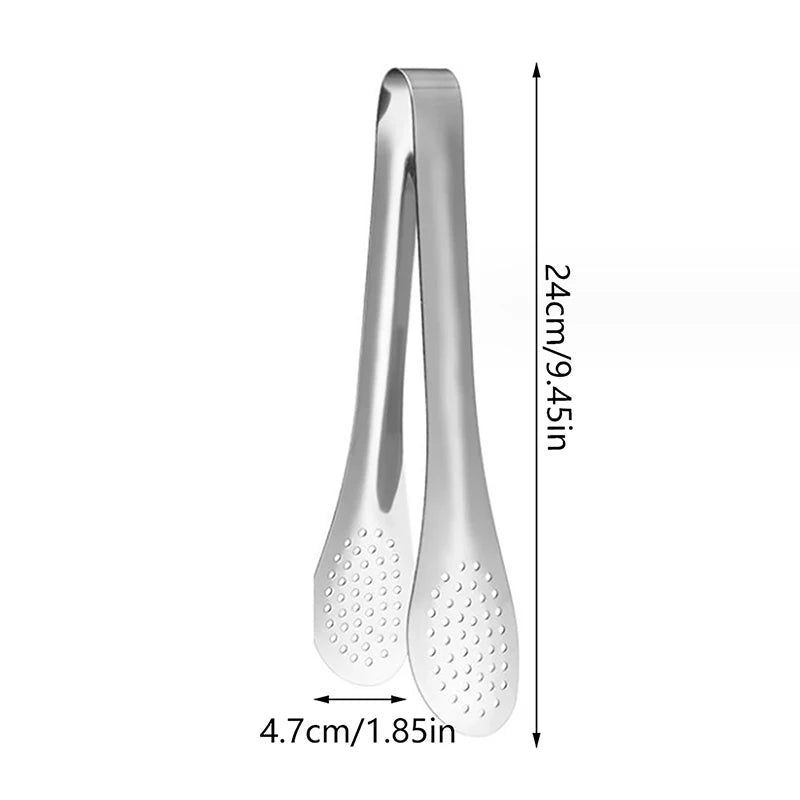 BBQ Food Tongs Barbecue Clips Stainless Steel Kitchen Accessories Cooking Outdoor Grilling Non-Stick Steak Clamp Baking Tool