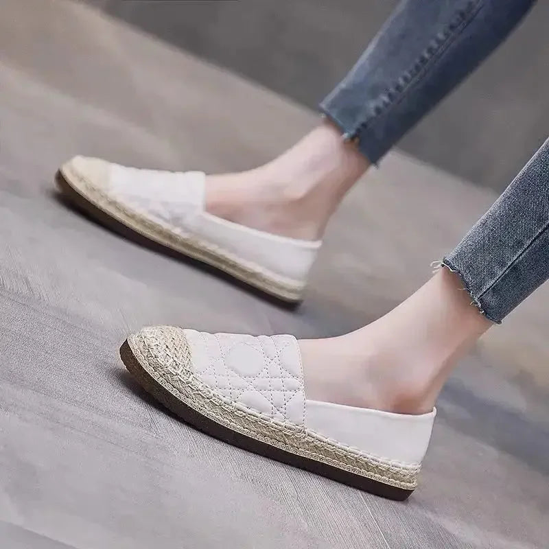 Light Slip On Ladies Footwear Round Toe Women's Shoes 2024 New 39 Offer Designer Luxury A Y2k Fashion In Comfortable and Elegant