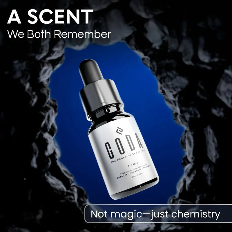 GODA Pheromones Perfume for Women The Original Long-Lasting Women's Fragrances Jasmine and Rose Vegan Cruelty-Free 15ml