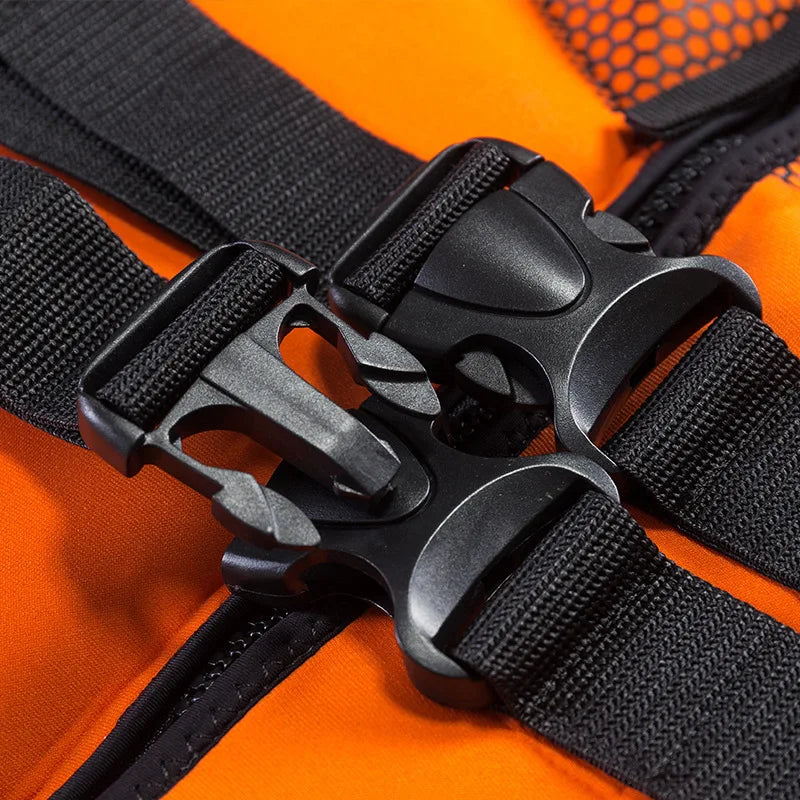 Life Jacket Neoprene Buoyancy Swimming Drifiting Boating Kayaking Vest for Adult Men Women Water Sports Kayak Life Vest