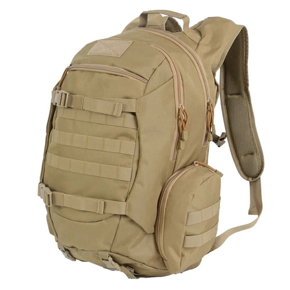 Outdoor new camping hiking backpack 45L large capacity shoulder men tactical camouflage backpack
