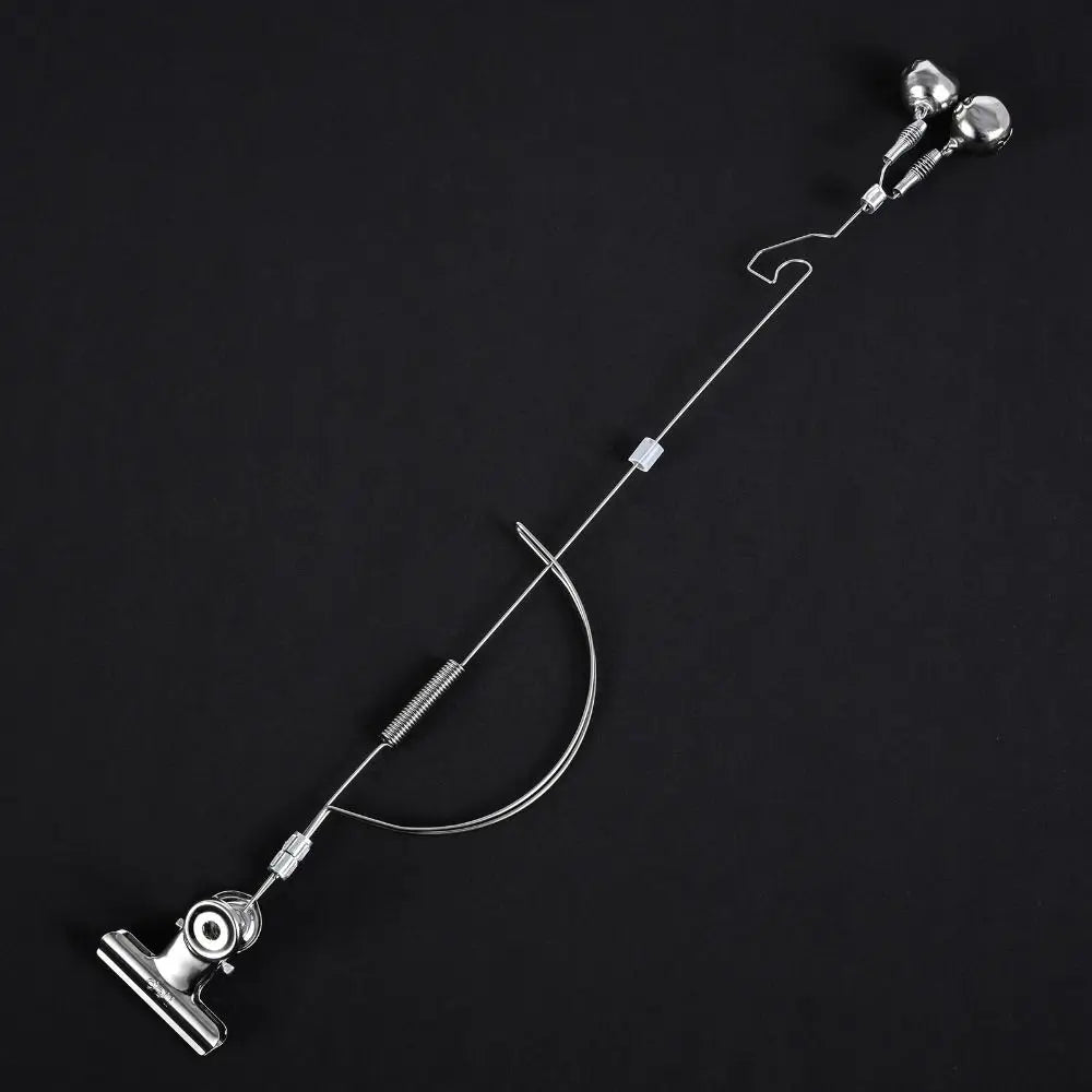 Fishing Equipment Stainless Steel Fishing Rod Bite Bait Alarm Anti-corrosion Anti-rust Easy To Use Durable Night Fishing