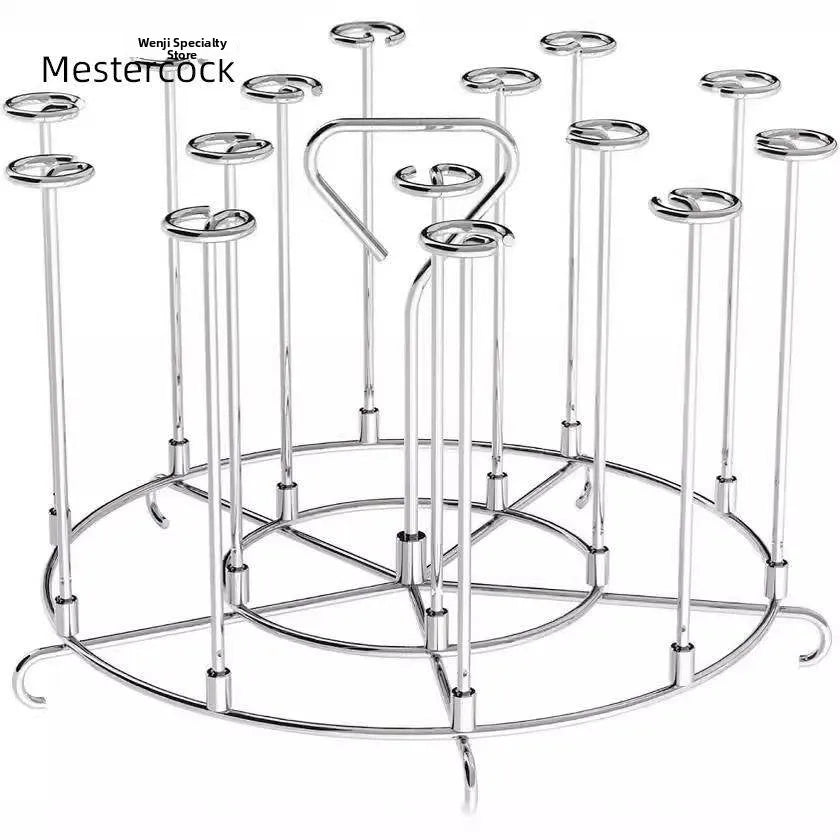 Vertical Air Fryer ill 304 Stainl Steel Kitchen Home Oven Accories Skewer Sti BBQ ill Ra Outdoor Cooking Tools