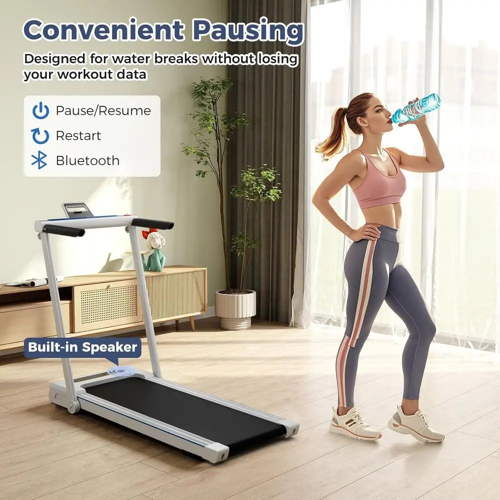 3-in-1 Under Desk Treadmill with Removable Desk, Remote, and 12 Workout Programs