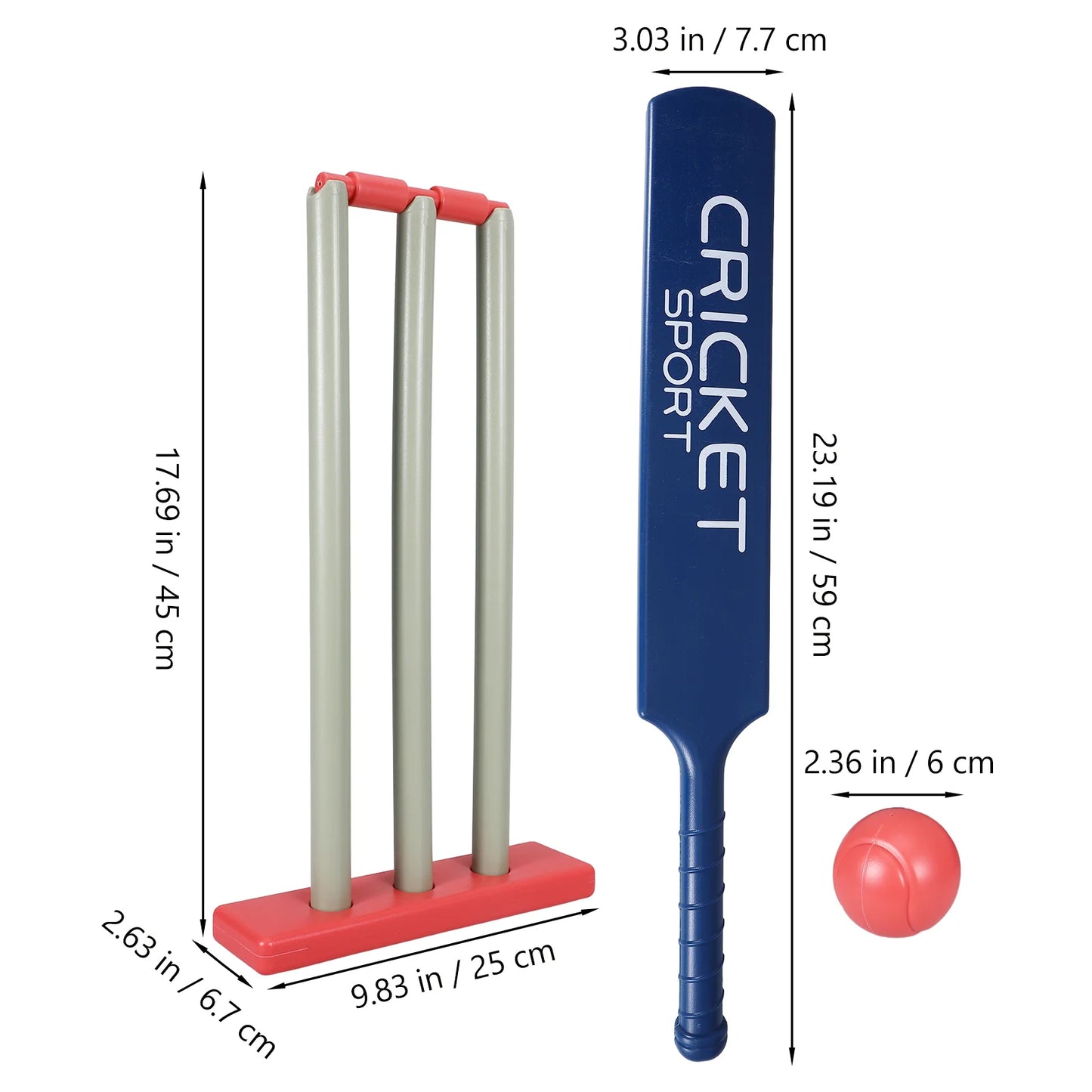 Bat Set Kids Outdoor Toys Fun Sports Game Creative Playing Set Field Hockey Activities Parent Child Sports Interaction