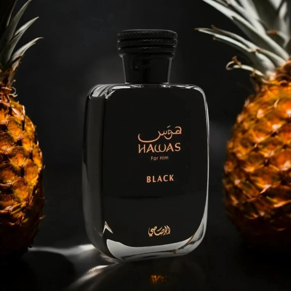 100ML RASASI Hawas EDP Black Para Hombre Pheromone Fragrance Arabian Women's Perfume Pheromone Cologne for Man Birthday Present