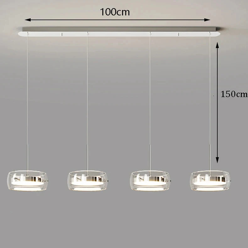 Modern home decor ring led lights pendant light lamps for living room Chandeliers for dining room hanging light indoor lighting