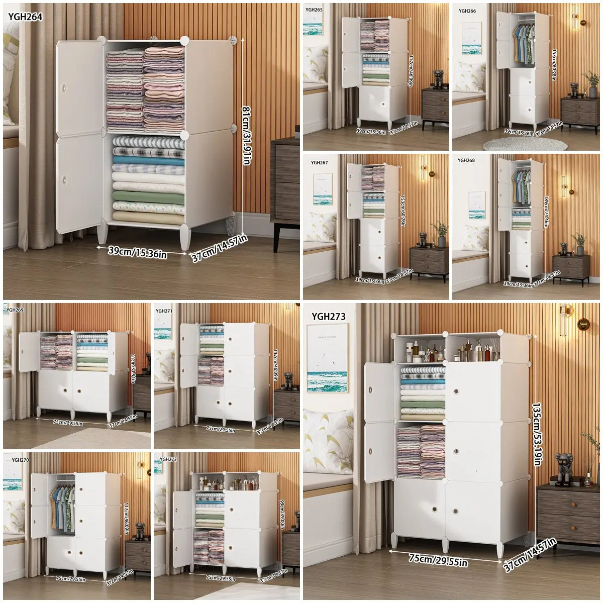 Children's Wardrobe Simple Assembly Storage Cabinet Single Dormitory Economical Rental Room Strong and Durable Baby Wardrobe