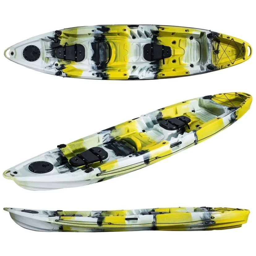 2 Person Kayak Sit on fishing kayak, 3person tandem pedal kayak Sale
