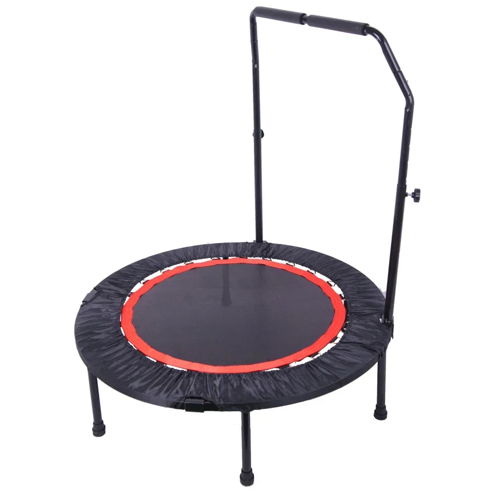 40 Inch Mini Exercise Trampoline for Adults or Kids Indoor Fitness Rebounder Trampoline with Safety Pad Max Load 300LBS