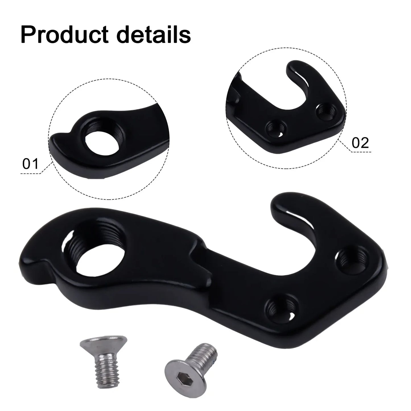 1pc Bicycle Rear Derailleur Gear Mech Hanger Frame Bracket Tail Hook For CUBE/Merida/Trek/XT/Upland Mountain Bike Accessories