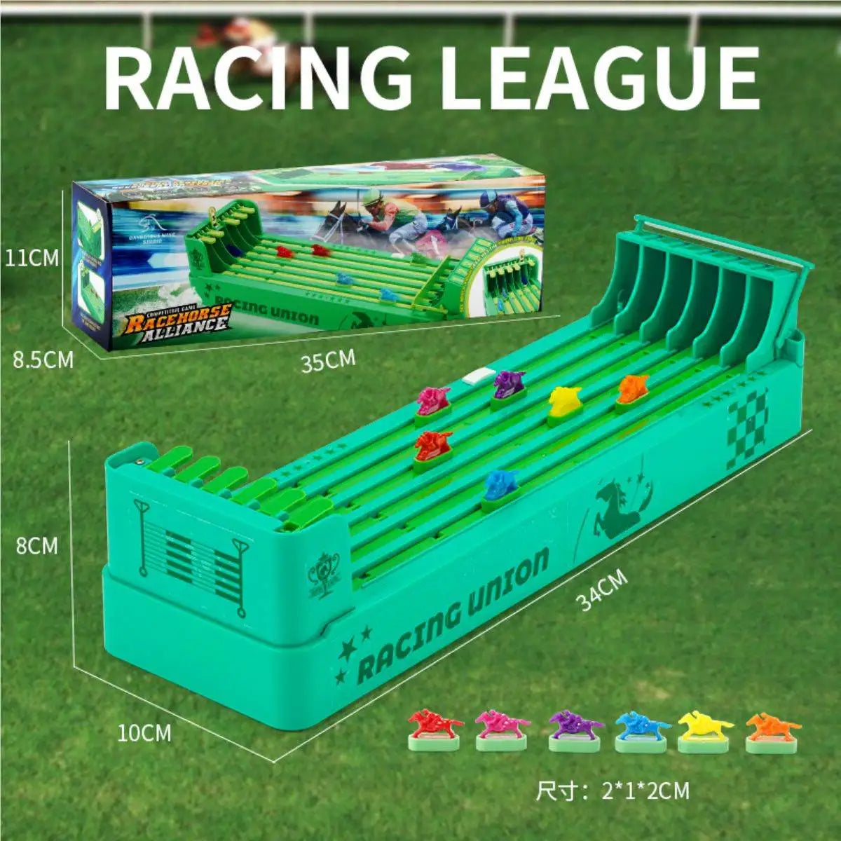 Racing Board Game - Electric Interactive Tabletop Sports Game, Fun Party Activity for Kids & Adults, Perfect Gift for Gatherings