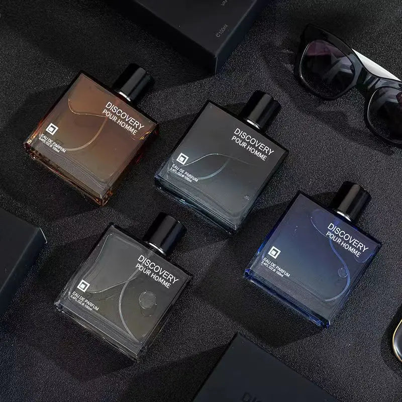 Men's Fresh Cologne Gift Set 100ml EDT Long-Lasting Azure Scent Woody Marine Floral Fruity | Daily Use Hot Sale Perfume