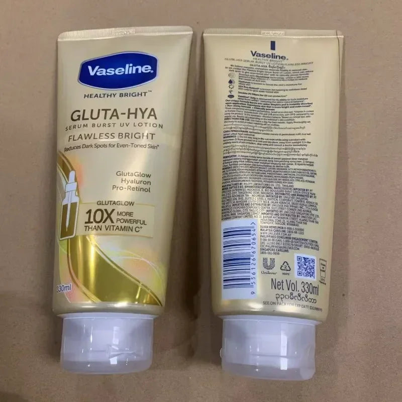 Vaseline Body Lotion White Body Essence Moisturizing Skin Rejuvenation Repair Moisturizing Skin Care 330ml