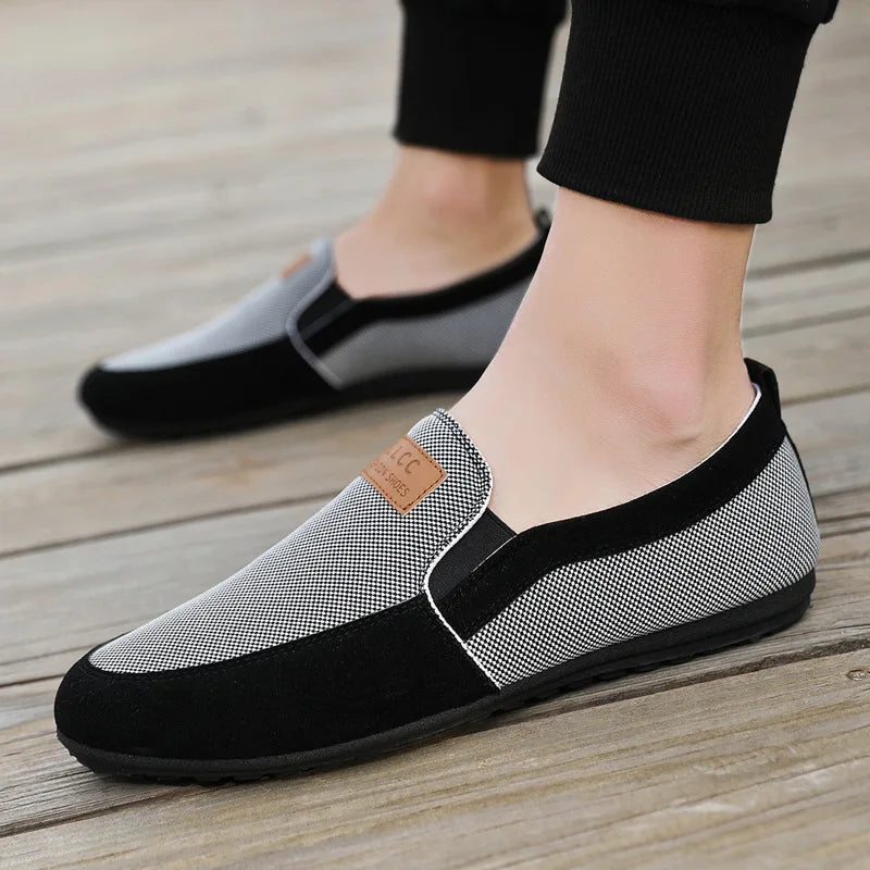 Shoes Men Loafers driving Fashion Boat Footwear Man Brand canvas Moccasins Men'S Shoes Men Comfy Drive Men's Casual Shoes