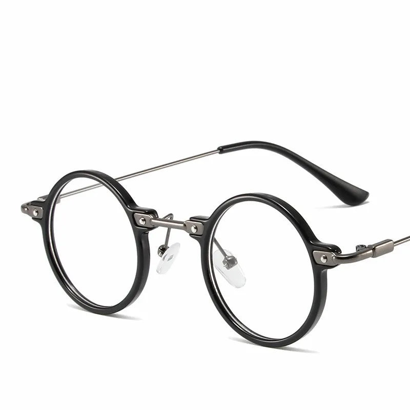 Round Sunglasses For Men Women Retro Steampunk Sun Glasses Male Female Brand Designer Metal Frame Eyewear Shades Oculos De Sol