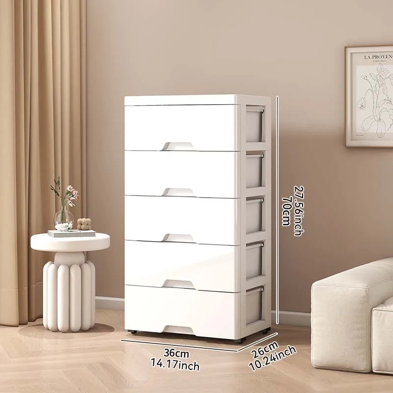 Storage cabinet with 3/4/5/6 drawers for Decoration home organizing Classification cosmetics and kitchen items Organize containe
