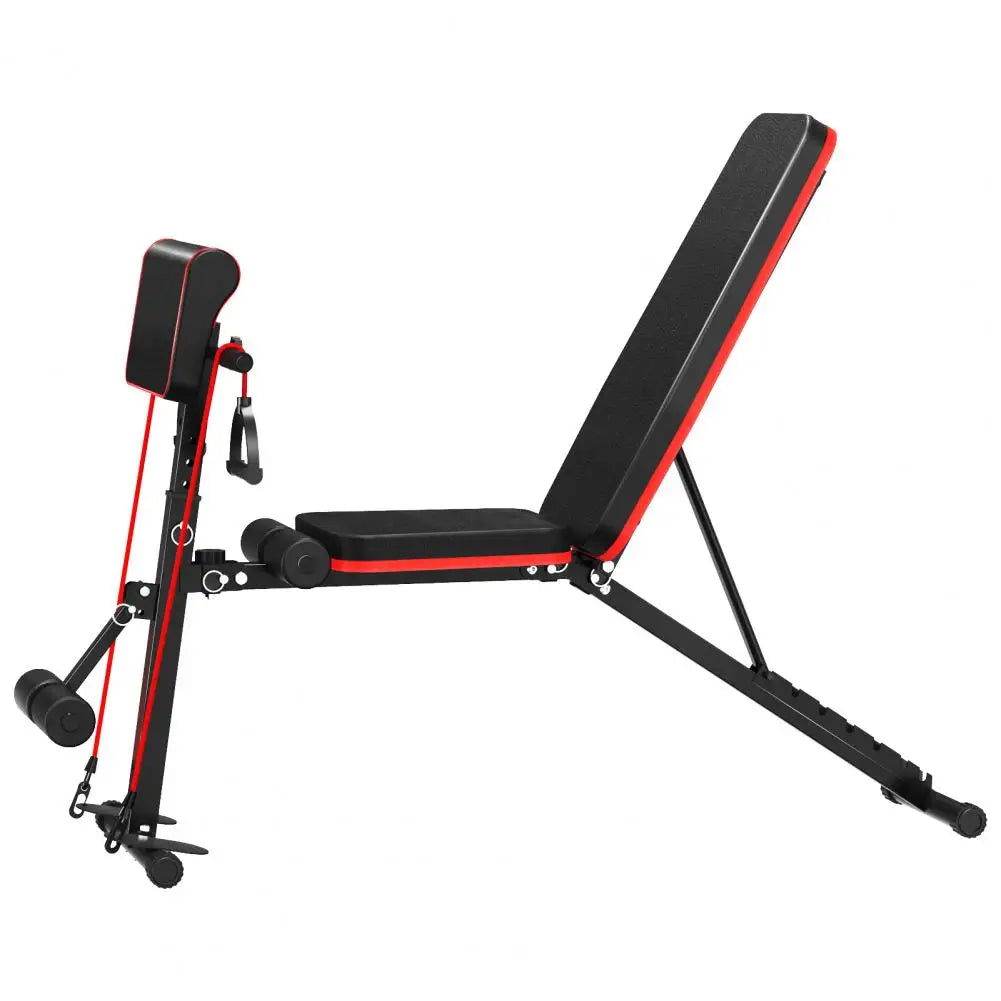 Weight Bench Adjustable Sit Up Bench Utility Weight Benches for Full Body Workout Adjustable Exercise Bench for Home or Gym