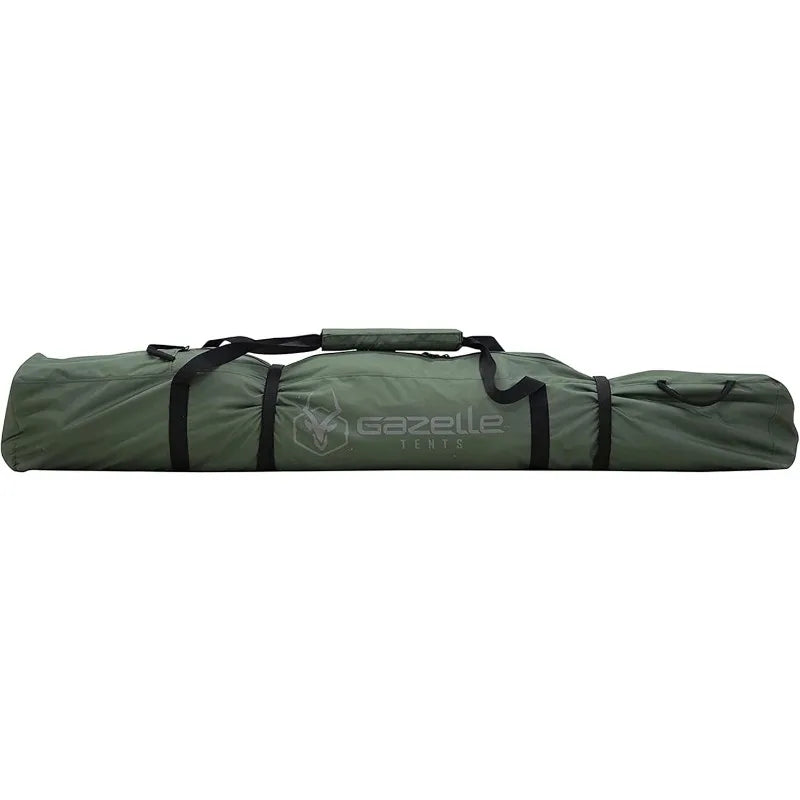 Gazelle Tents™ T4 Hub Tent, Easy 90 Second Set-Up, Waterproof, UV Resistant, Removable Floor, Ample Storage Options, 4-Person