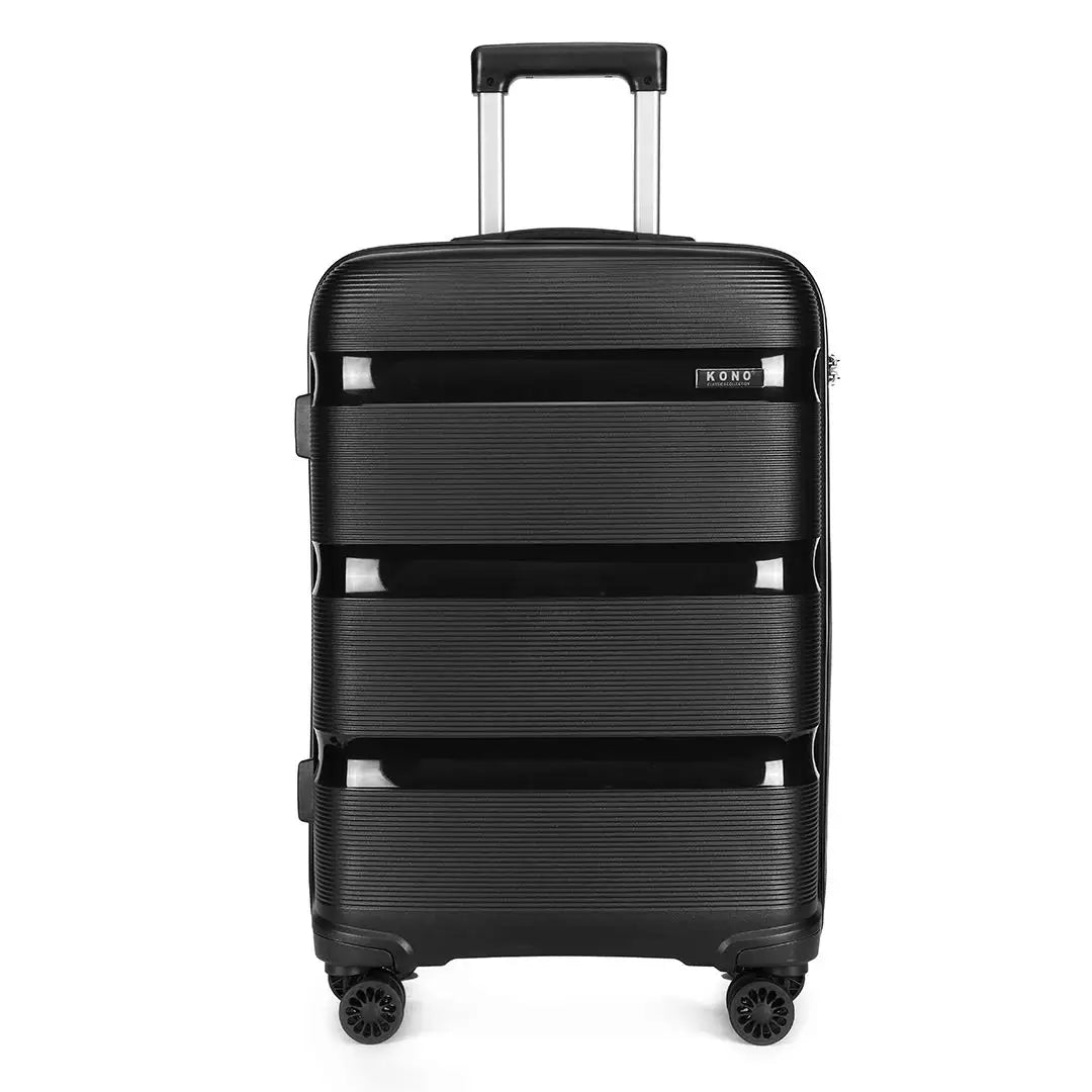 Kono 20" Hardshell Carry-On - Polypropylene Lightweight Luggage with TSA Lock & Smooth Spinner Wheels