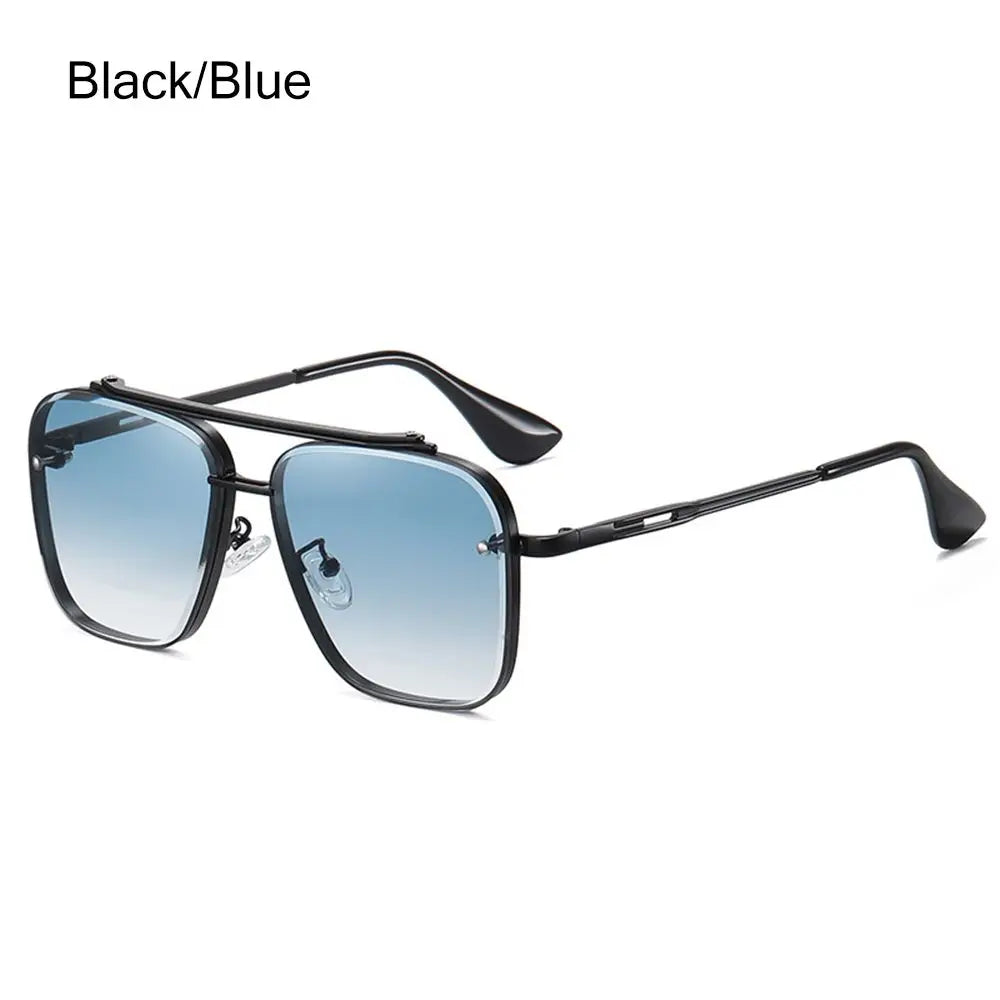 Metal Frame Sunglasses For Men Women Fashion Cool Goggles Sun Glasses Punk Driving Glasses UV400 Shades Eyewear Hot Sale