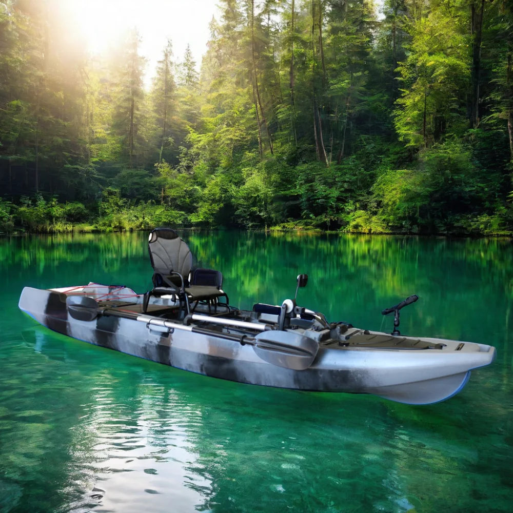 Recreational Ocean Kayak Fishing Propeller Pedal Drive Kayak Electric Motor for Kayak Fishing with Lldpe Material