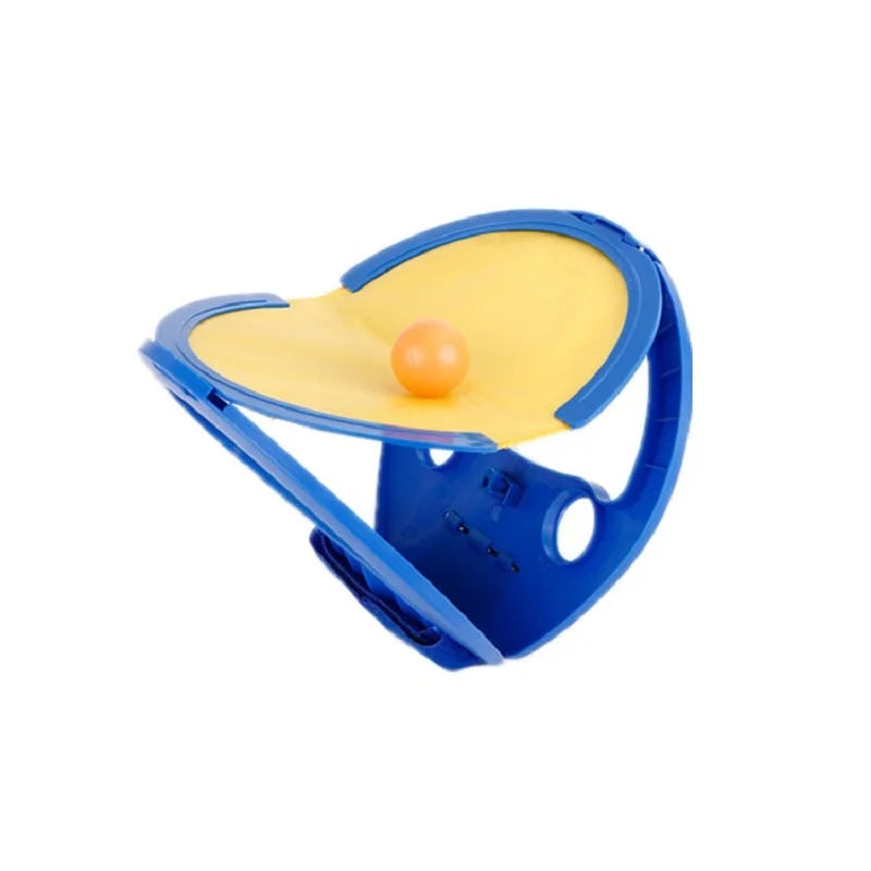 Outdoor Games Parent-Child Throwing and Catching Ball Sports Fitness Hand Grasping The Ball Racket for Adult Children Toys Gifts