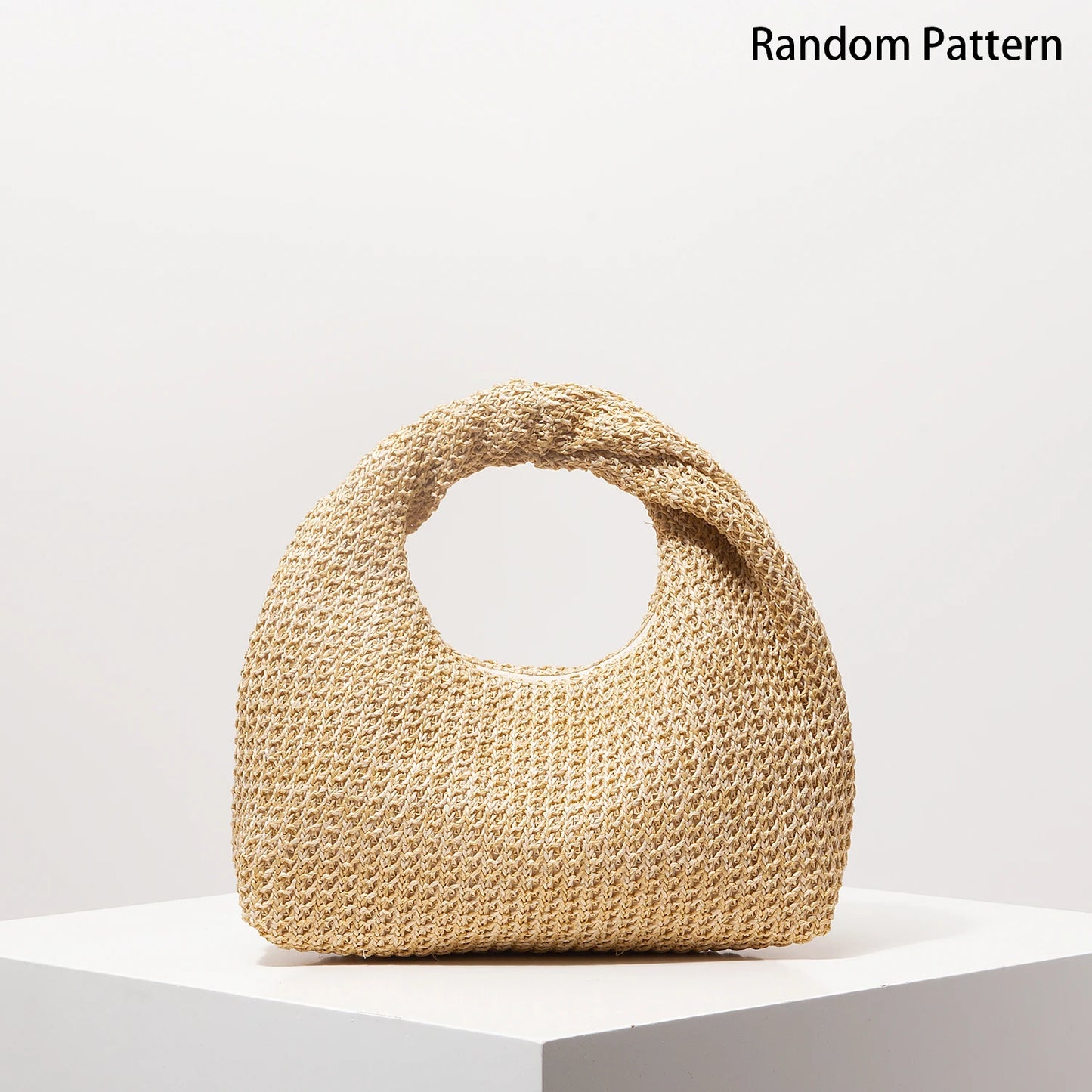 Fashionable Pleated Straw Bag,Boho Beach Bags For Women,Premium Style Tote Bags For Ladies,Holiday Outfits,Travel Must Haves