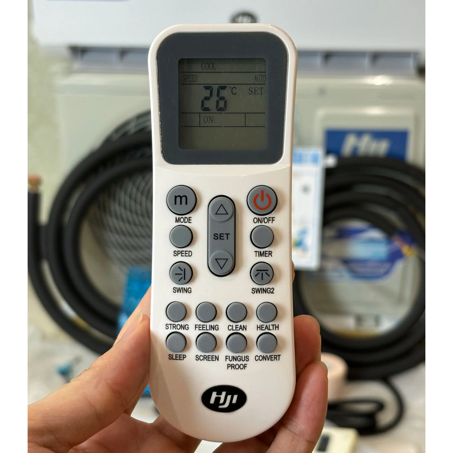 HJI 1.5HP/12000BTU High Quality Intelligent Home Use Smart Wall Mounted Split Air Conditioner R32 Inverter Cooling