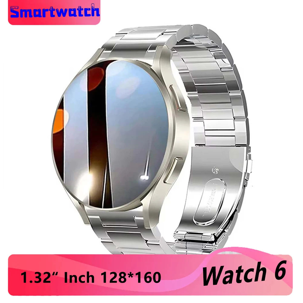 Business Watch Men 1.32” Inch 128*160 Health Monitoring Notifications Bluetooth Call Alarm Clock Smartwatch Women Multifunction