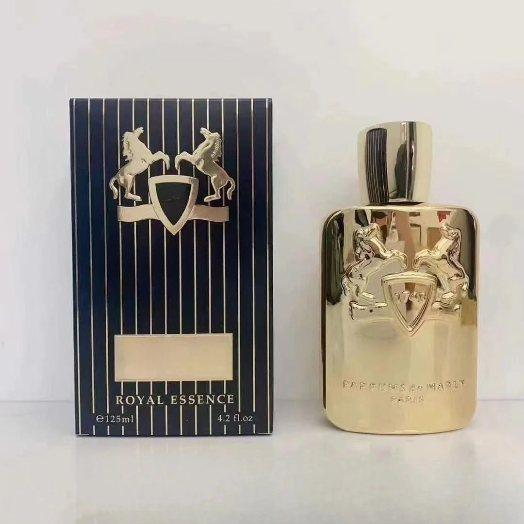 125ml Mens Cologne Long-lasting Fragrance Clinton Royal Essence for Dating Business and Gift EDP Solemn Premium Gift Box Perfume